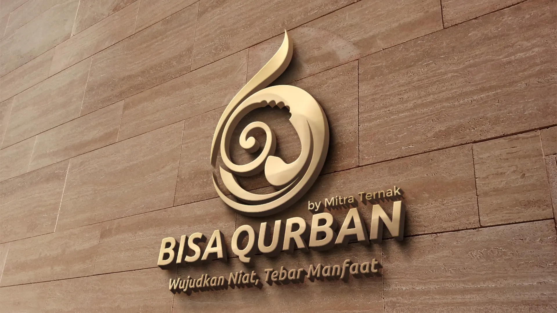 Bisa Qurban Logo 3D
